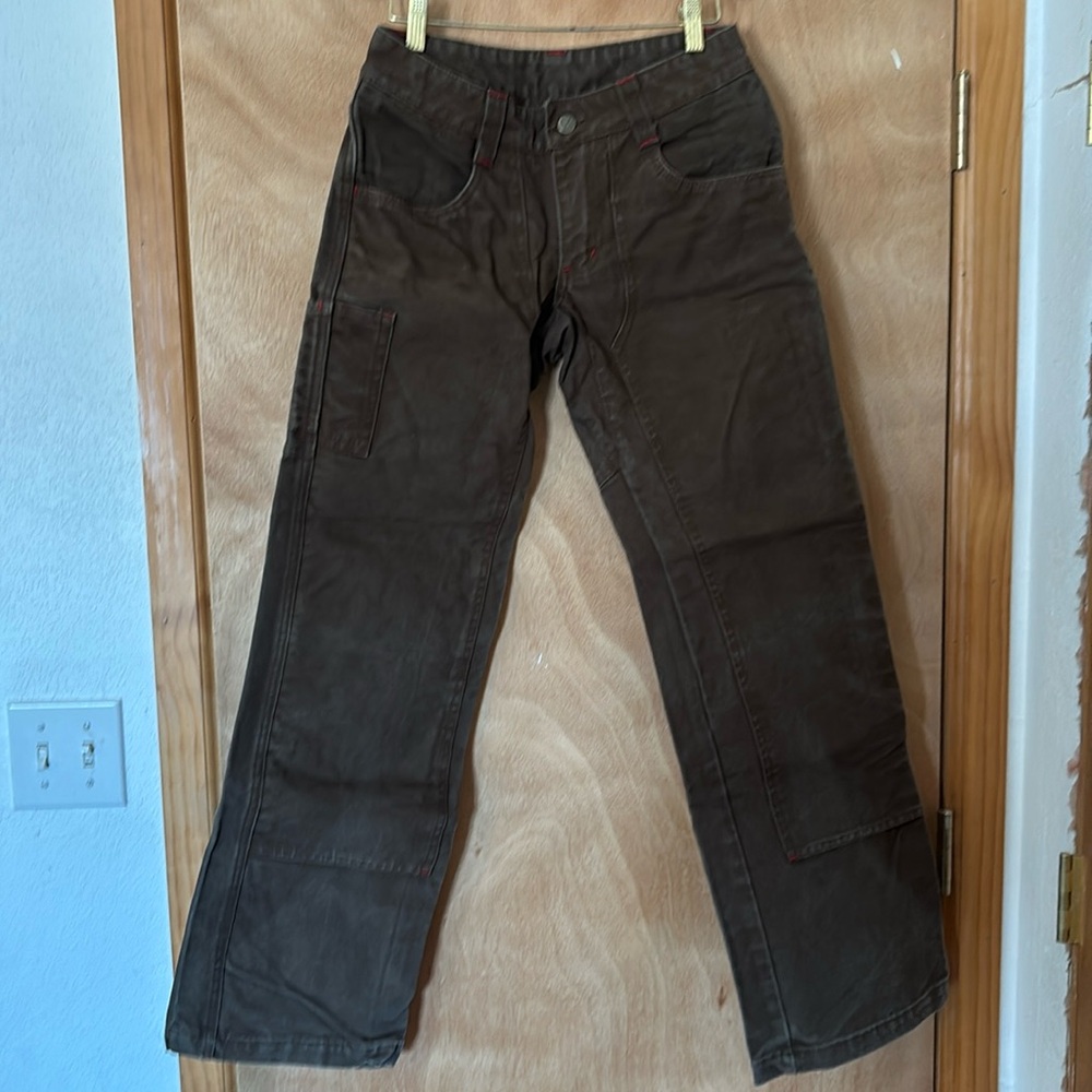 Women’s Straight Leg Jeans - Brown